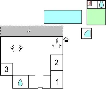 Dom wakacyjny Stone Medal Drniš